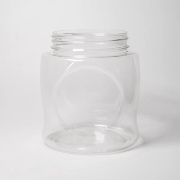 PET plastic jar in the shape of a lantern