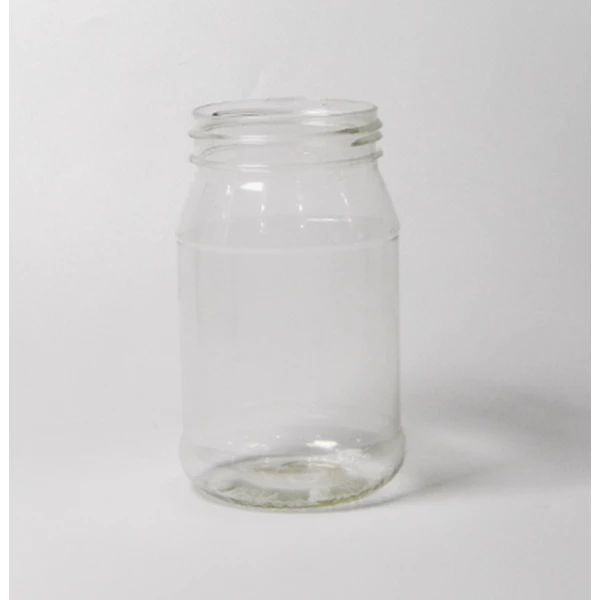 PET plastic clear jam jar